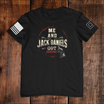 Me and Jack Daniels Got History Blood Red T-Shirt