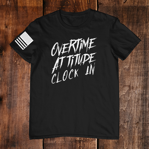 Black & White Lettering T-Shirt